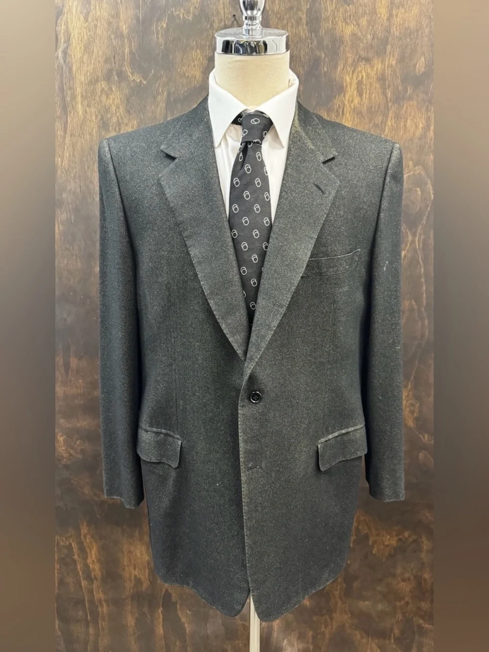Brioni Traiano Cashmere &‎ Silk Iridescent Hopsack Jacket Size 46 L $6850